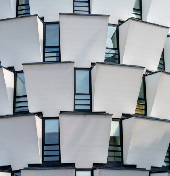 Ananas Towers at Cinisello Balsamo, Lombardy, Italy Modern Ananas Towers at Cinisello Balsamo, near Milan and Monza, Lombardy, Italy